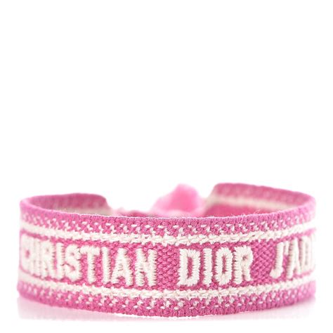 dior cotton bracelet